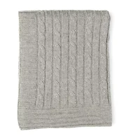 3 Stories Trading Company Cable Knit Baby Blanket