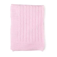 3 Stories Trading Company Cable Knit Baby Blanket