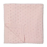 3 Stories Trading Company Pointelle Baby Blanket