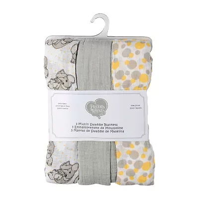 3 Stories Trading Company 3-pc. Swaddle Blanket
