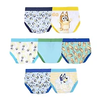 Bluey Toddler Boys 7 Pack Briefs Tbup4880