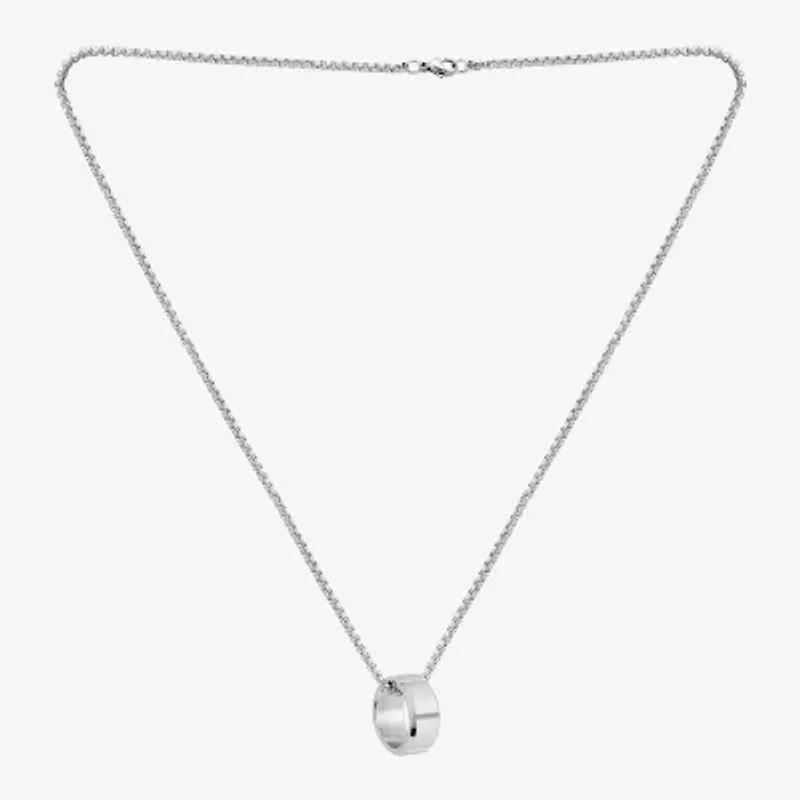 Mens Stainless Steel 2-pc. Jewelry Set