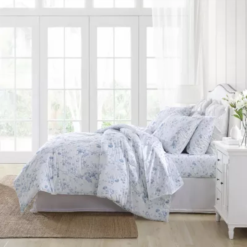 Laura Ashley Belinda Midweight Comforter Set