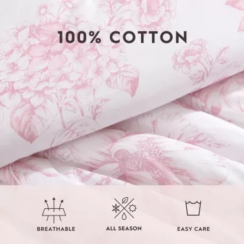 Laura Ashley Delphine Midweight Comforter Set