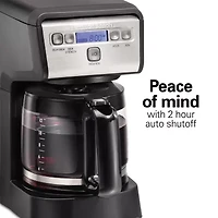 Hamilton Beach 12 Cup Compact Programmable Coffee Maker