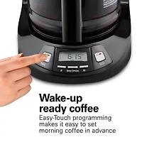 Hamilton Beach 12 Cup Programmable Coffee Maker
