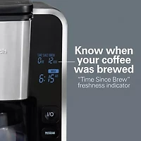 Hamilton Beach Frontfill Deluxe 12 Cup Programmable Coffee Maker