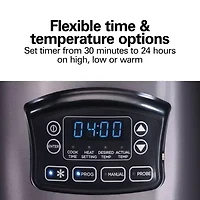 Hamilton Beach Programmable Defrost Slow Cooker