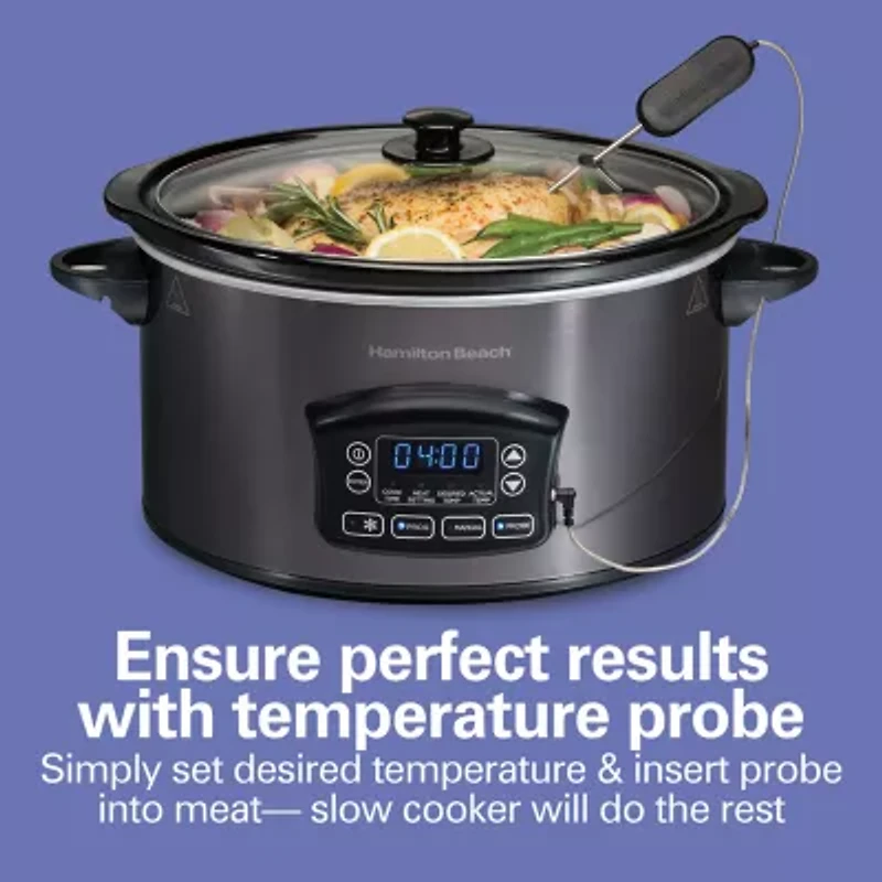Hamilton Beach Programmable Defrost Slow Cooker