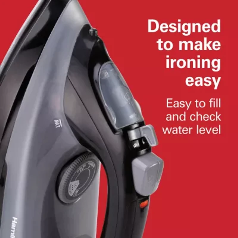Hamilton Beach Steam Iron With Extra-Glide