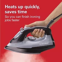 Hamilton Beach Steam Iron With Extra-Glide