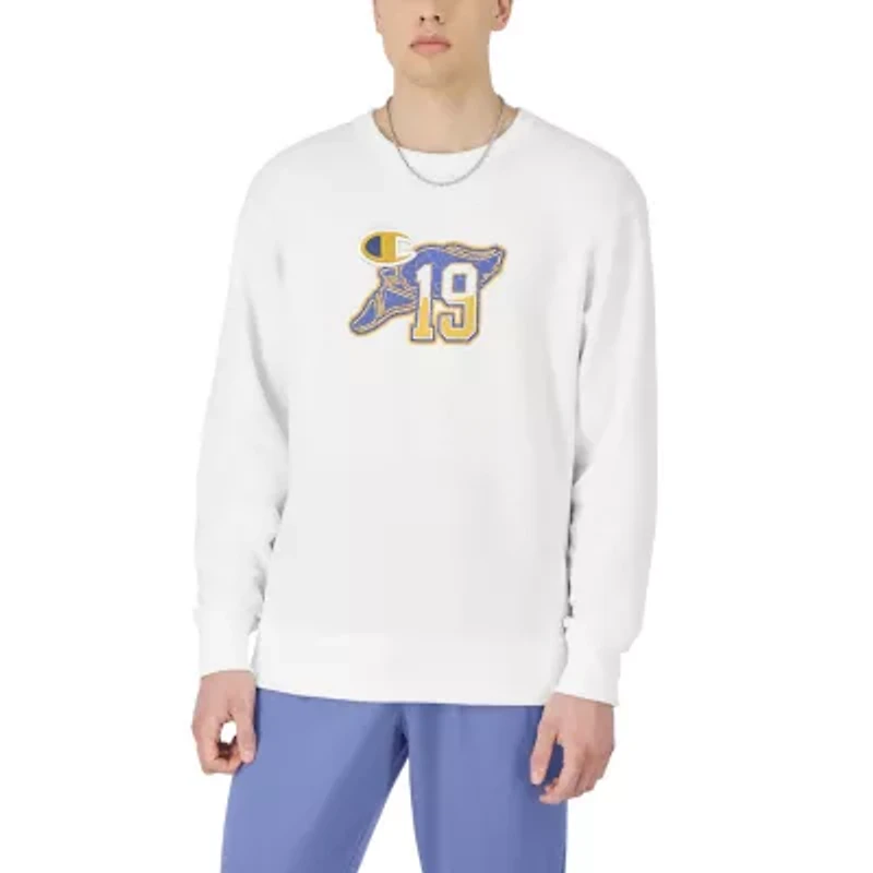 Champion Powerblend Fleece Mens Long Sleeve Sweatshirt