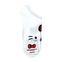 Womens Multi-Pack 5 Pair Hello Kitty Low Cut Socks
