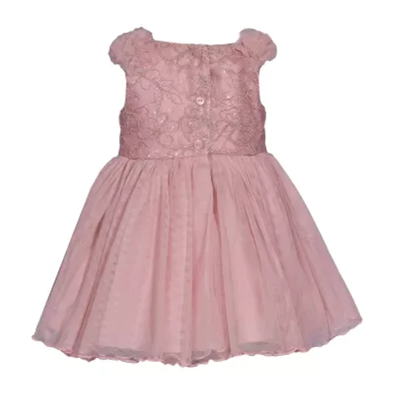 Bonnie Jean Baby Girls Sleeveless Fit + Flare Dress