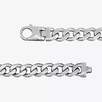 Mens Sterling Silver 22 Inch Curb Chain Necklace