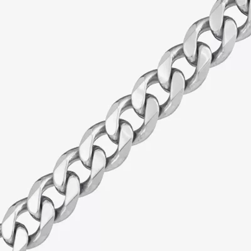 Mens Sterling Silver 22 Inch Curb Chain Necklace