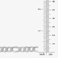 Mens Sterling Silver 22 Inch Figaro Chain Necklace
