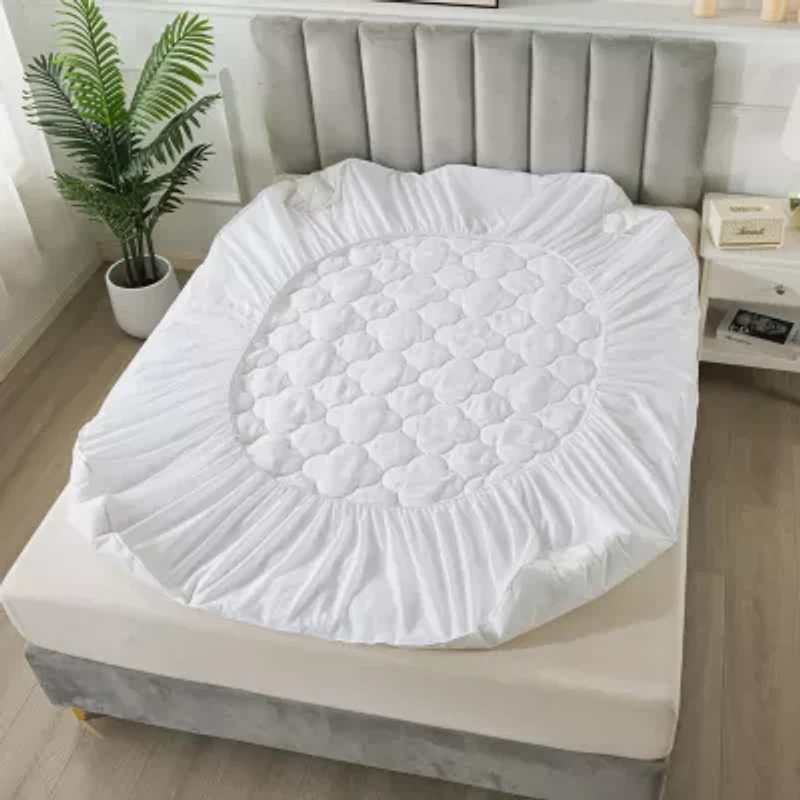 Royal Velvet Waterproof Stain Resistant And Antimicrobial Mattress Pad