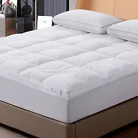 Royal Velvet 5-Inch Feather Bed With Cotton Cover