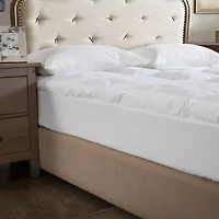 St. James Home Dual Chamber Down Alternative Nano Feather Mattress Topper