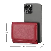 Mundi Anna Mini Womens Rfid Blocking Trifold Wallet