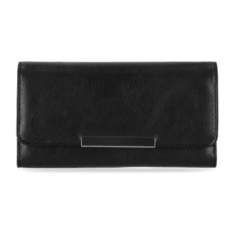 Mundi File Master Womens Expandable RFID Blocking Accordian Wallet