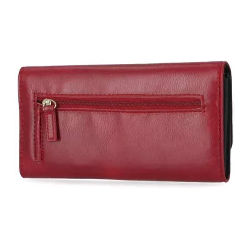 Mundi File Master Womens Expandable Rfid Blocking Accordian Wallet