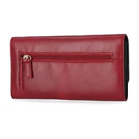 Mundi File Master Womens Expandable Rfid Blocking Accordian Wallet