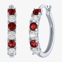 Gemstone Sterling Silver 3 Pair Jewelry Set