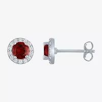 Gemstone Sterling Silver 3 Pair Jewelry Set