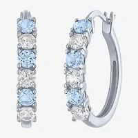 Gemstone Sterling Silver 3 Pair Jewelry Set