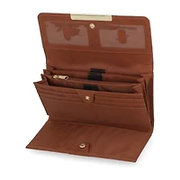Mundi File Master Womens Expandable RFID Blocking Accordian Wallet