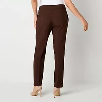 Black Label by Evan-Picone Womens Straight Fit Straight Suit Pant