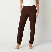 Black Label by Evan-Picone Womens Straight Fit Straight Suit Pant