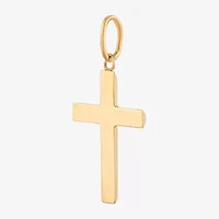 Unisex Adult 14K Gold Cross Pendant