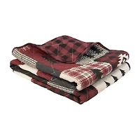 Donna Sharp Bear Peak Washable Hypoallergenic Midweight Throw