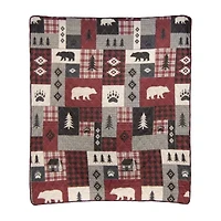 Donna Sharp Bear Peak Washable Hypoallergenic Midweight Throw