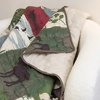 Your Lifestyle By Donna Sharp Montana Forest Washable Lightweight Throw