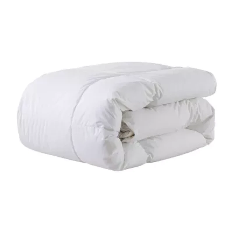 Royal Velvet Lightweight White Goose Nano Down And Feather Comforter