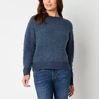 a.n.a Womens Crew Neck Long Sleeve Pullover Sweater