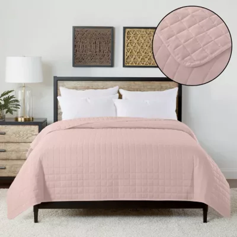 St James Home Velvet Trim Down Alternative Blanket