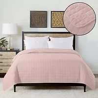 St James Home Velvet Trim Down Alternative Blanket