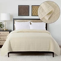 St James Home Velvet Trim Down Alternative Blanket