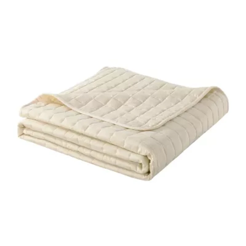 St James Home Velvet Trim Down Alternative Blanket