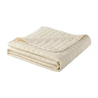 St James Home Velvet Trim Down Alternative Blanket