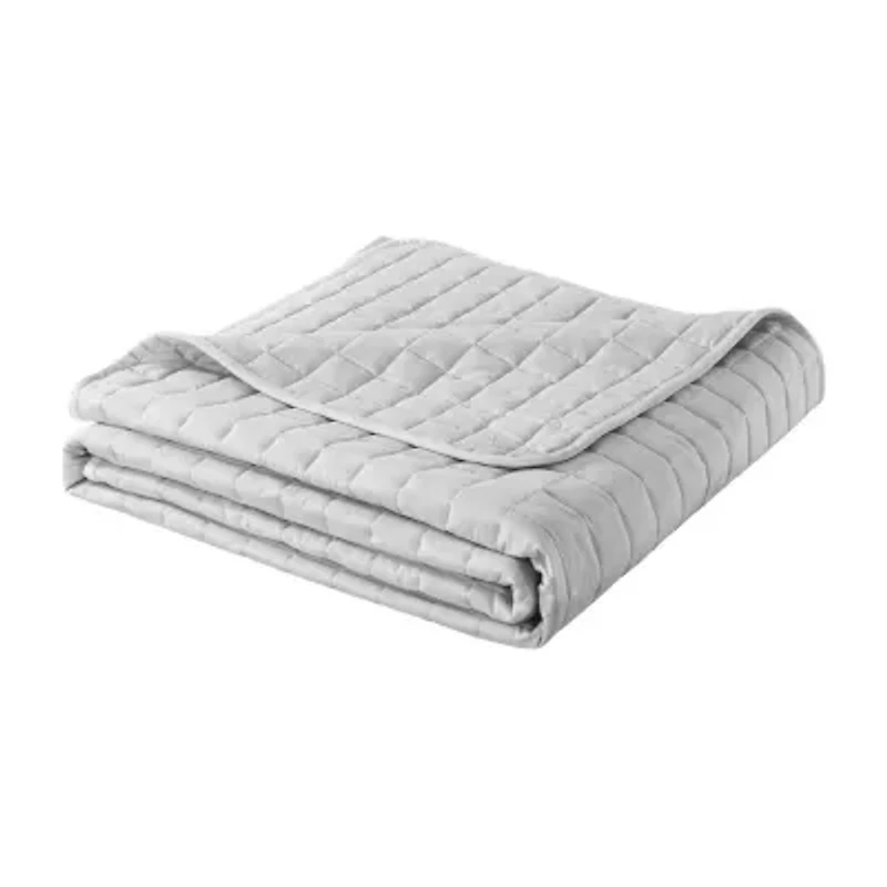 St James Home Velvet Trim Down Alternative Blanket