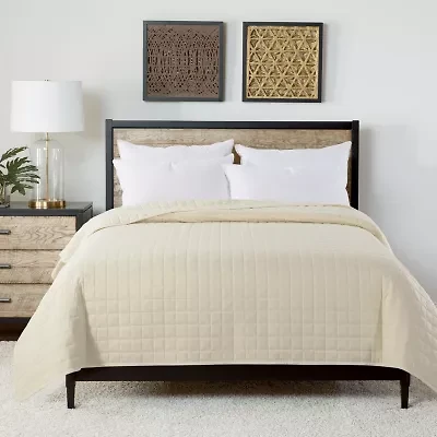 St James Home Velvet Trim Down Alternative Blanket