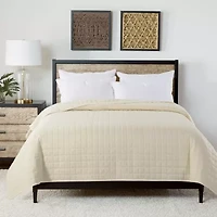 St James Home Velvet Trim Down Alternative Blanket