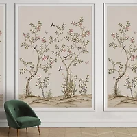 Tempaper Garden Pomegranate Mural Wallpaper