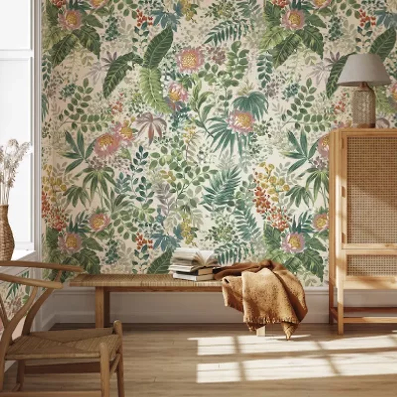 Tempaper Beverly Floral Mural Wallpaper